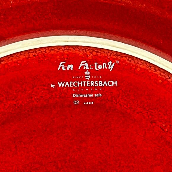 Fun Factory by Waechtersbach 13.25in Platter Charger Plate - Picture 4 of 5